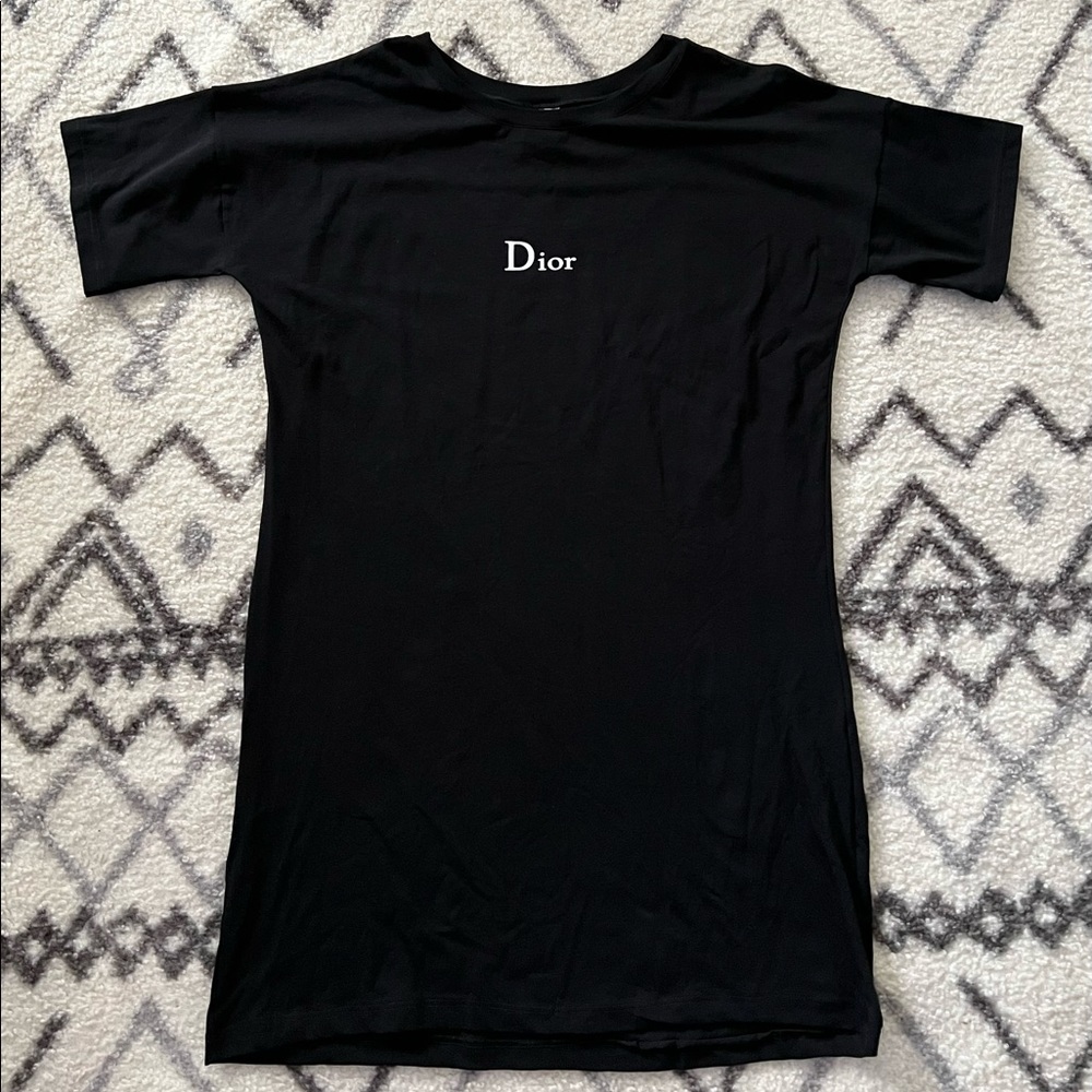 Dior ladies mini cotton dress